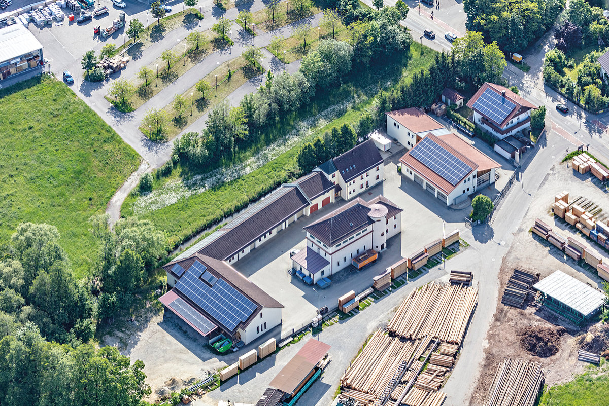 Ansicht eines Windparks